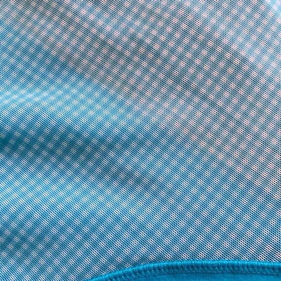 Lululemon Light Blue Gingham Built in Bra Tank Top - Picture 4 of 11